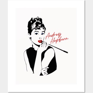 Audrey Hepburn Signature Posters and Art